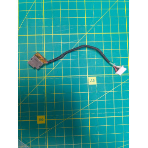 Роз'єм (гніздо) живлення HP Pavilion 250 G4, 255 G4, 250 G5, 255 G5 250 G6 255 G6 TPN-C129 б/в Роз'єм (гніздо) живлення HP Pavilion 250 G4, 255 G4, 250 G5, 255 G5 250 G6 255 G6 TPN-C129 б/в