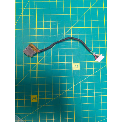 Роз'єм (гніздо) живлення HP Pavilion 250 G4, 255 G4, 250 G5, 255 G5 250 G6 255 G6 TPN-C129 б/в