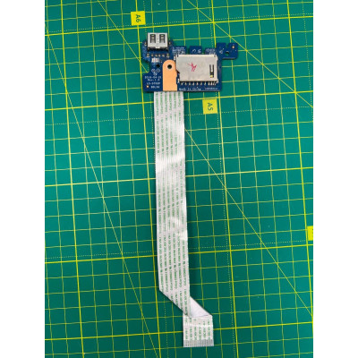Додаткова плата USB, Cardreader для ноутбука HP 250 G4, 255 G4, 250 G5, 255 G5, 15-AC, 15-AY, 15-BA, 15-AF б/в Додаткова плата USB, Cardreader для ноутбука HP 250 G4, 255 G4, 250 G5, 255 G5, 15-AC, 15-AY, 15-BA, 15-AF б/в