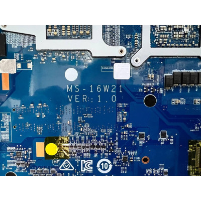 Плата-донор для ноутбука MSI GF65 MS-16W21 VER: 1.0 GPU RTX 3060 GN20-E3-A1 SRJAU Плата-донор для ноутбука MSI GF65 MS-16W21 VER: 1.0 GPU RTX 3060 GN20-E3-A1 SRJAU
