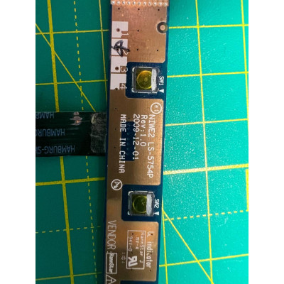 Кнопка живлення Lenovo Z560 Z565 G560 G565 NIWE2 LS-5754P Кнопка живлення Lenovo Z560 Z565 G560 G565 NIWE2 LS-5754P