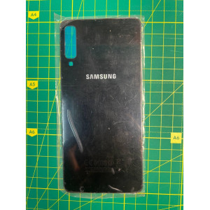 Задня кришка Samsung A750 Galaxy A7 (2018), колір чорний Задня кришка Samsung A750 Galaxy A7 (2018), колір чорний