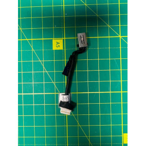 Роз'єм живлення для ноутбука Dell Inspiron 16 5625 5620 CN-0NF2CX NF2CX 450.0Q901.0011 Б/В Роз'єм живлення для ноутбука Dell Inspiron 16 5625 5620 CN-0NF2CX NF2CX 450.0Q901.0011 Б/В