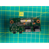 Додаткова плата AUDIO з USB-роз'ємами Asus n53sv Б/В Додаткова плата AUDIO з USB-роз'ємами Asus n53sv Б/В