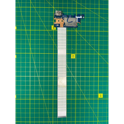 Плата з USB для ноутбуків HP 250 G6, 255 G6, HP 15-bs, HP 15-bw, HP 15-ra (LS-E795P) Б/В
