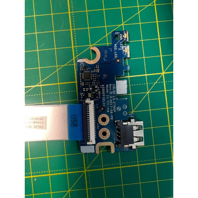 Плата з USB для ноутбуків HP 250 G6, 255 G6, HP 15-bs, HP 15-bw, HP 15-ra (LS-E795P) Б/В Плата з USB для ноутбуків HP 250 G6, 255 G6, HP 15-bs, HP 15-bw, HP 15-ra (LS-E795P) Б/В