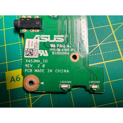 Плата USB Audio для Asus X553, D553MA, R515MA, F553MA, A553M, K553M, X453M (60NB04X0-I01020) – Оригінал, з розбирання, Б/В Плата USB Audio для Asus X553, D553MA, R515MA, F553MA, A553M, K553M, X453M (60NB04X0-I01020) – Оригінал, з розбирання, Б/В