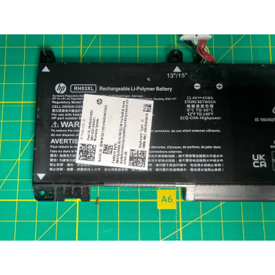 Акумулятор RH03XL для ноутбука HP ProBook G8 (б/в, 26% зносу) Акумулятор RH03XL для ноутбука HP ProBook G8 (б/в, 26% зносу)