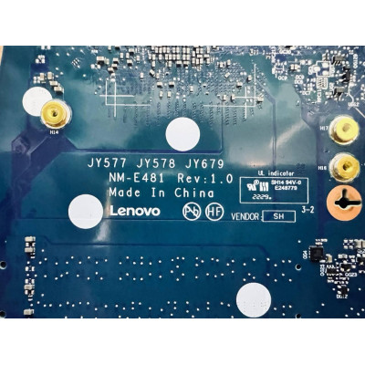 Материнська плата для ноутбука Lenovo Legion 5-15ARH7 NM-E481 Rev: 1.0 Материнська плата для ноутбука Lenovo Legion 5-15ARH7 NM-E481 Rev: 1.0