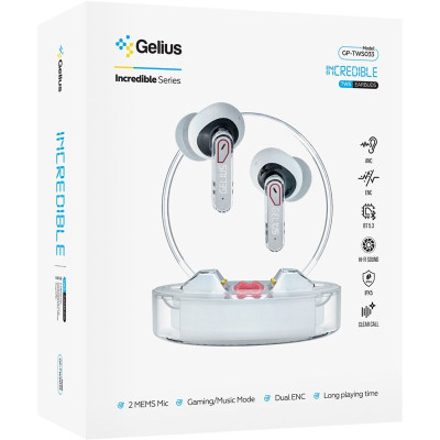 Бездротові навушники TWS Gelius Incredible GP-TWS033