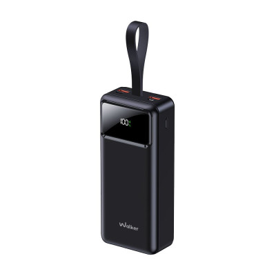 Power Bank WALKER WB-630 30000mAh black Power Bank WALKER WB-630 30000mAh black