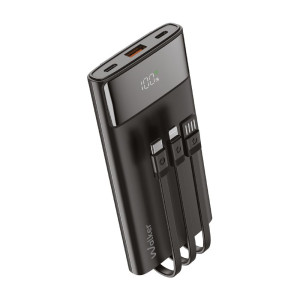 Power Bank WALKER WB-615 10000mAh black Power Bank WALKER WB-615 10000mAh black
