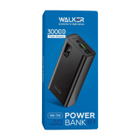Power Bank WALKER WB-730 30000mAh black Power Bank WALKER WB-730 30000mAh black