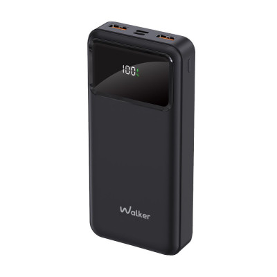 Power Bank WALKER WB-620 20000mAh black Power Bank WALKER WB-620 20000mAh black