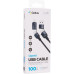 Кабель USB Gelius OpenX GP-UCN017 4in1 100W Black Кабель USB Gelius OpenX GP-UCN017 4in1 100W Black