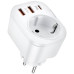 Мережевий зарядний пристрій Gelius Moxie GP-HC050 2USB (QC3.0) + Type-C (PD20W) White Мережевий зарядний пристрій Gelius Moxie GP-HC050 2USB (QC3.0) + Type-C (PD20W) White