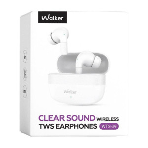 Навушники Bluetooth WALKER WTS-39 ENC white Навушники Bluetooth WALKER WTS-39 ENC white