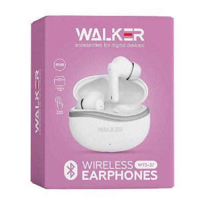 Навушники Bluetooth WALKER WTS-37 white Навушники Bluetooth WALKER WTS-37 white