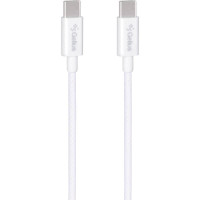 Кабель USB Gelius iCable GP-UCN010 Type-C to Type-C (1,2 м) (60W) Білий