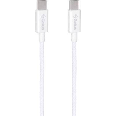 Кабель USB Gelius iCable GP-UCN010 Type-C to Type-C (1,2 м) (60W) Білий
