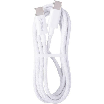 Кабель USB Gelius iCable GP-UCN010 Type-C to Type-C (1,2 м) (60W) Білий