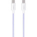 Кабель USB Gelius iCable GP-UCN010 Type-C to Type-C (1,2 м) (60W) Фіолетовий