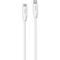 Кабель USB Gelius One GP-UCN013 Type-C to Lightning 3A 27W (1m) White Кабель USB Gelius One GP-UCN013 Type-C to Lightning 3A 27W (1m) White