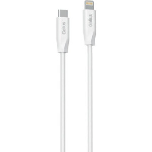Кабель USB Gelius One GP-UCN013 Type-C to Lightning 3A 27W (1m) White Кабель USB Gelius One GP-UCN013 Type-C to Lightning 3A 27W (1m) White