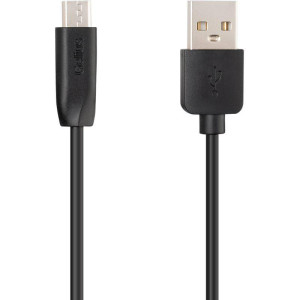 Кабель USB Gelius One GP-UC115 USB-A to MicroUSB (1m) (12W) Black Кабель USB Gelius One GP-UC115 USB-A to MicroUSB (1m) (12W) Black