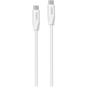 Кабель USB Gelius One GP-UCN012 Type-C to Type-C 3A 60W (1m) White Кабель USB Gelius One GP-UCN012 Type-C to Type-C 3A 60W (1m) White