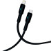 Кабель USB Gelius Lumin Lamp GP-UC100 Type-C to Lightning (2m) (30W) Black Кабель USB Gelius Lumin Lamp GP-UC100 Type-C to Lightning (2m) (30W) Black