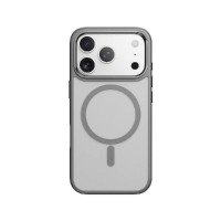 Чохол Rock Guard Metal Lens Frame Series TPU з Magsafe для iPhone 17 Pro Max — сірий