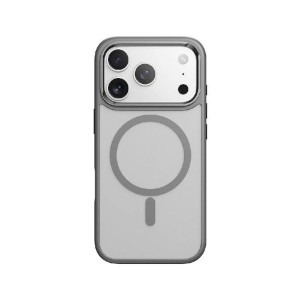 Чохол Rock Guard Metal Lens Frame Series TPU з Magsafe для iPhone 17 Pro Max — сірий Чохол Rock Guard Metal Lens Frame Series TPU з Magsafe для iPhone 17 Pro Max — сірий