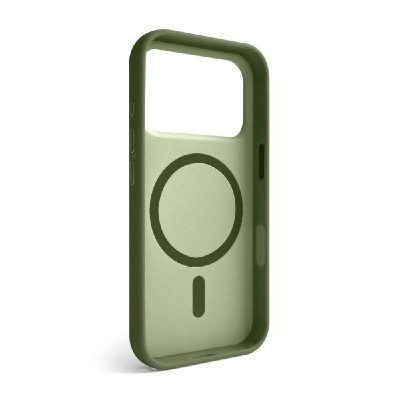 Чохол Soft Matte з MagSafe для Apple iPhone 17 Pro green Чохол Soft Matte з MagSafe для Apple iPhone 17 Pro green
