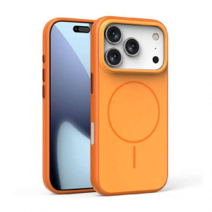 Чохол Soft Matte з MagSafe для Apple iPhone 17 Pro Max orange Чохол Soft Matte з MagSafe для Apple iPhone 17 Pro Max orange