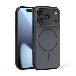 Чохол Soft Matte з MagSafe для Apple iPhone 17 Pro Max black Чохол Soft Matte з MagSafe для Apple iPhone 17 Pro Max black
