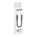 Аудіо-перехідник WALKER WA-030 Type-C to AUX 3.5мм black