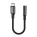Аудіо-перехідник WALKER WA-030 Type-C to AUX 3.5мм black Аудіо-перехідник WALKER WA-030 Type-C to AUX 3.5мм black
