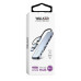 Перехідник USB-хаб 8в1 WALKER WHUB-53 з роз'ємом USB/Type-C grey