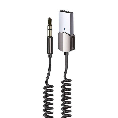 Бездротовий аудіо ресивер WALKER BTA-505 Car Receiver to AUX 3.5мм Bluetooth black