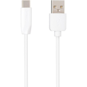 Кабель USB Gelius One GP-UC120 USB-A на Type-C (2 м) (12 Вт) Білий Кабель USB Gelius One GP-UC120 USB-A на Type-C (2 м) (12 Вт) Білий