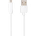 Кабель USB Gelius One GP-UC115 USB-A на MicroUSB (1 м) (12 Вт) Білий