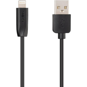 Кабель USB Gelius One GP-UC117 USB-A на Lightning (1 м) (12 Вт) Чорний Кабель USB Gelius One GP-UC117 USB-A на Lightning (1 м) (12 Вт) Чорний