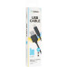 Кабель USB Gelius One GP-UC117 USB-A на Lightning (1 м) (12 Вт) Чорний Кабель USB Gelius One GP-UC117 USB-A на Lightning (1 м) (12 Вт) Чорний