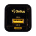 Мережевий зарядний пристрій Gelius Genesis GP-HC055 USB+Type-C 30W GaN (Incredible series) Transparent Black Мережевий зарядний пристрій Gelius Genesis GP-HC055 USB+Type-C 30W GaN (Incredible series) Transparent Black