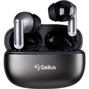 Бездротові навушники TWS Gelius MaxBuds 2 GP-TWS025X Gun Metal Бездротові навушники TWS Gelius MaxBuds 2 GP-TWS025X Gun Metal