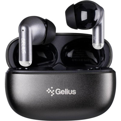 Бездротові навушники TWS Gelius MaxBuds 2 GP-TWS025X Gun Metal