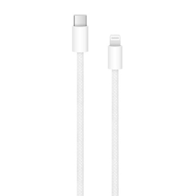 Кабель USB WALKER C860 Type-C to Lightning 30W 2м white Кабель USB WALKER C860 Type-C to Lightning 30W 2м white