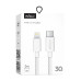 Кабель USB WALKER C860 Type-C to Lightning 30W 2м white Кабель USB WALKER C860 Type-C to Lightning 30W 2м white