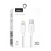 Кабель USB WALKER C860 Type-C to Lightning 30W white Кабель USB WALKER C860 Type-C to Lightning 30W white